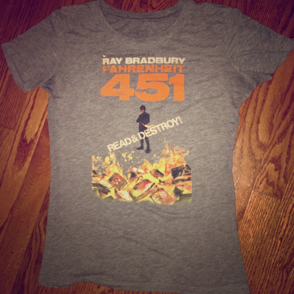 Fahrenheit 451 Out of Print Clothing Tee